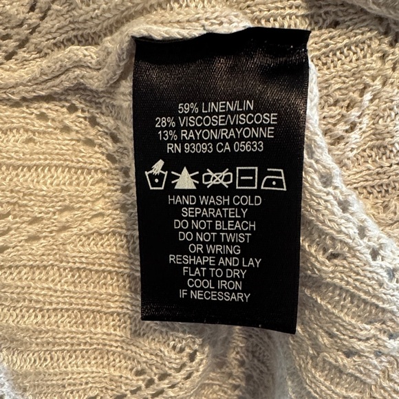 NIC+ZOE Light Taupe Open-Front Cardigan - Picture 5 of 5